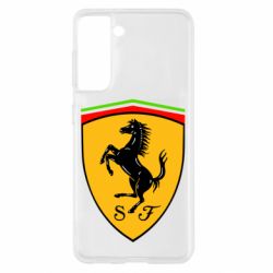 Чехол для Samsung S21 Ferrari - PrintSalon