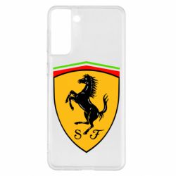 Чехол для Samsung S21+ Ferrari - PrintSalon