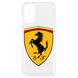 Чехол для Oppo Reno 4 Ferrari - PrintSalon