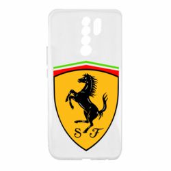 Чехол для Xiaomi Redmi 9 Ferrari - PrintSalon