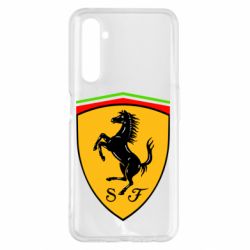 Чехол для Realme 6 Pro Ferrari - PrintSalon