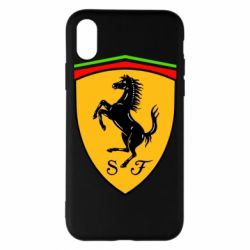 Чехол для iPhone X/Xs Ferrari - PrintSalon