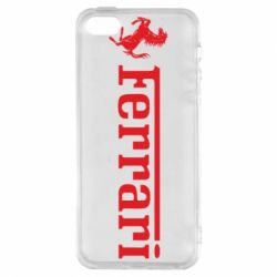 Чехол для iPhone5/5S/SE Ferrari - PrintSalon
