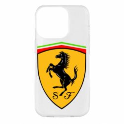 Чехол для iPhone 14 Pro Ferrari - PrintSalon