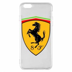 Чехол для iPhone 6 Plus/6S Plus Ferrari - PrintSalon