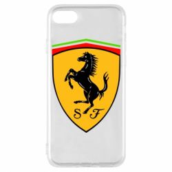 Чехол для iPhone 7 Ferrari - PrintSalon