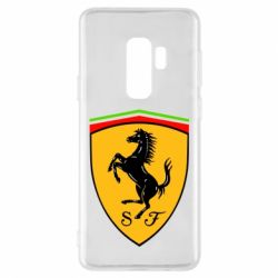 Чехол для Samsung S9+ Ferrari - PrintSalon