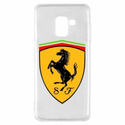 Чехол для Samsung A8 2018 Ferrari - PrintSalon