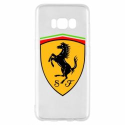 Чехол для Samsung S8 Ferrari - PrintSalon