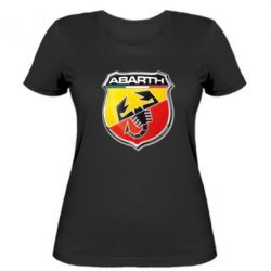 Женская футболка FIAT Abarth - PrintSalon