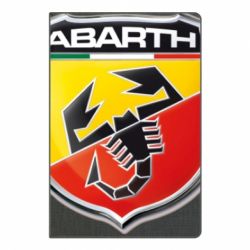 Блокнот с принто FIAT Abarth - PrintSalon