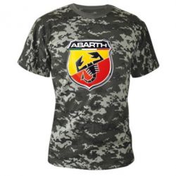 Камуфляжная футболка FIAT Abarth - PrintSalon