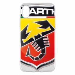 Чехол для iPhone X/Xs FIAT Abarth - PrintSalon