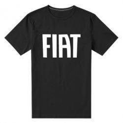 Мужская футболка премиум Fiat Letters - PrintSalon