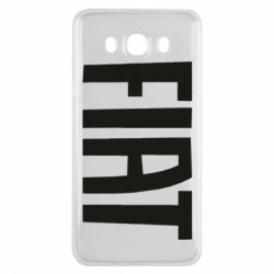 Чохол для Samsung J7 2016 Fiat Letters
