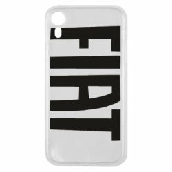 Чехол для iPhone XR Fiat Letters - PrintSalon