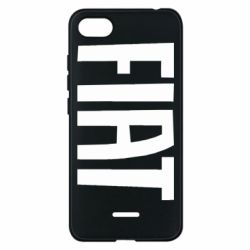 Чехол для Xiaomi Redmi 6A Fiat Letters - PrintSalon