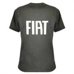 Камуфляжная футболка Fiat Letters - PrintSalon