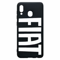 Чехол для Samsung A20 Fiat Letters - PrintSalon