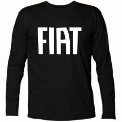 Футболка с длинным рукавом Fiat Letters-PrintSalon Футболка с длинным рукавом Fiat Letters