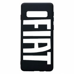 Чехол для Samsung S10 Fiat Letters - PrintSalon