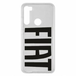 Чехол для Xiaomi Redmi Note 8 Fiat Letters - PrintSalon