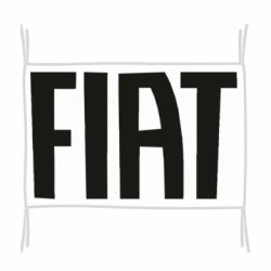 Флаг Fiat Letters - PrintSalon