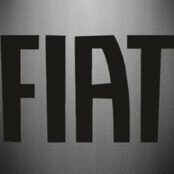 Наклейка Fiat Letters - PrintSalon