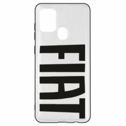 Чехол для Samsung A21s Fiat Letters - PrintSalon