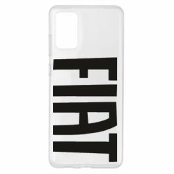 Чехол для Samsung S20+ Fiat Letters-PrintSalon Чехол для Samsung S20+ Fiat Letters