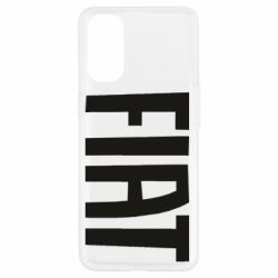 Чехол для Oppo Reno 4 Fiat Letters - PrintSalon