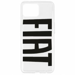 Чехол для Oppo Reno 4 Lite Fiat Letters - PrintSalon