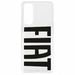 Чехол для Oppo Reno 4 Pro Fiat Letters - PrintSalon