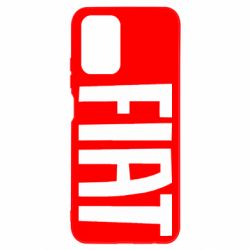 Чехол для Xiaomi Redmi Note 10 Fiat Letters - PrintSalon