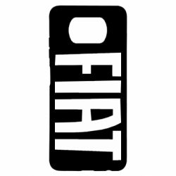 Чехол для Xiaomi Poco X3 Fiat Letters - PrintSalon