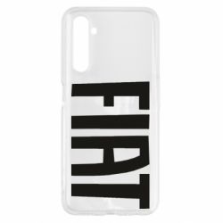 Чехол для Realme 6 Fiat Letters - PrintSalon