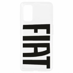 Чехол для Realme 7 Pro Fiat Letters - PrintSalon