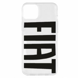 Чехол для iPhone 14 Plus Fiat Letters - PrintSalon