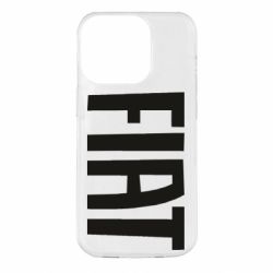 Чехол для iPhone 14 Pro Fiat Letters - PrintSalon