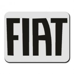 Коврик для мыши Fiat Letters - PrintSalon