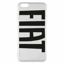 Чехол для iPhone 6 Plus/6S Plus Fiat Letters - PrintSalon