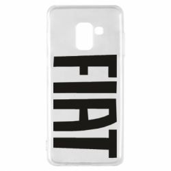 Чохол для Samsung A8 2018 Fiat Letters-PrintSalon Чохол для Samsung A8 2018 Fiat Letters