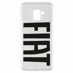 Чехол для Samsung A8+ 2018 Fiat Letters
