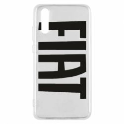 Чехол для Huawei P20 Fiat Letters - PrintSalon