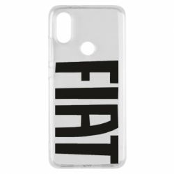Чехол для Xiaomi Mi A2 Fiat Letters - PrintSalon