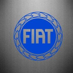 Наклейка Fiat logo - PrintSalon