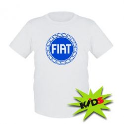 Детская футболка Fiat logo - PrintSalon