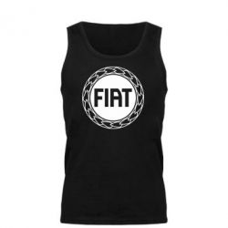 Мужская майка Fiat logo - PrintSalon