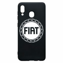 Чехол для Samsung A20 Fiat logo - PrintSalon