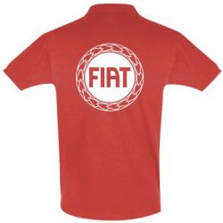 Мужское поло Fiat logo - PrintSalon
